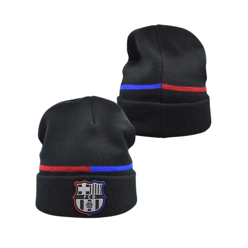 FC Barcelona czapka zimowa junior hat czarna 4/4