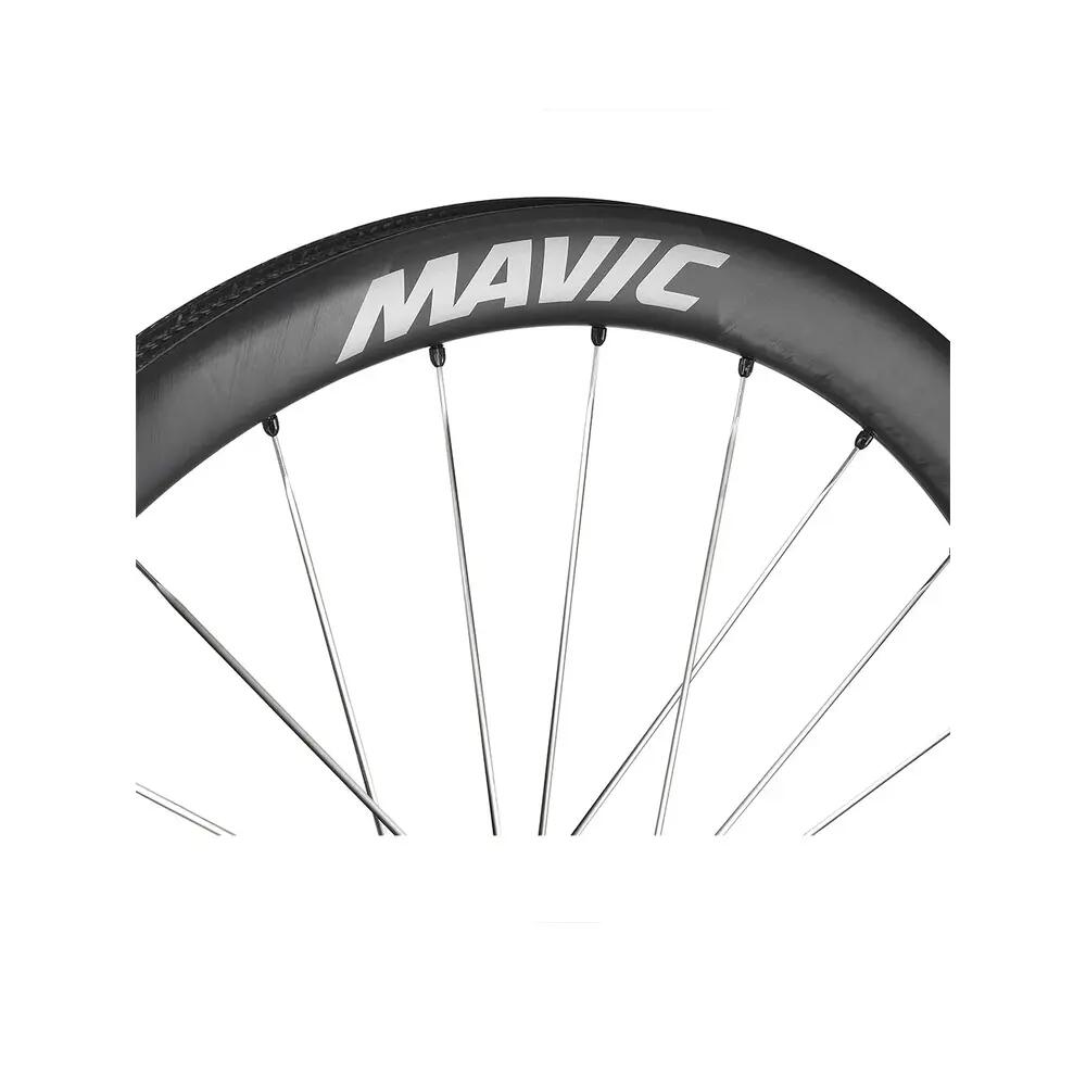 Ruote per biciclette da corsa Mavic Cosmic SLR 45 Disque Argento 2/8