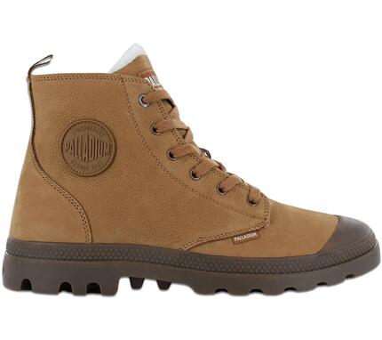 Męskie - Palladium Pampa Hi Zip Wl - 05982-257-M - Brązowy