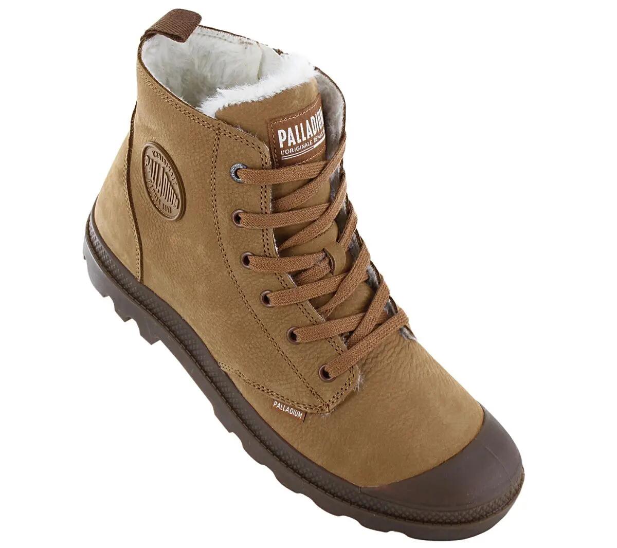 Men's - Palladium Pampa Hi Zip Wl - 05982-257-M - Brown 2/6