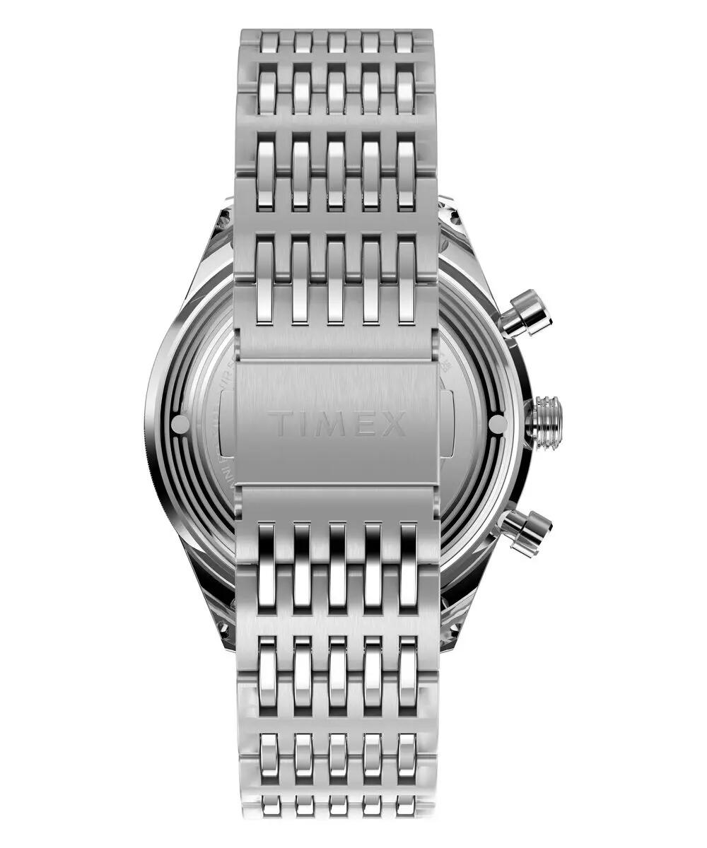 Timex Chronographe Montre Argent/Vert TW2Y89800 2/6