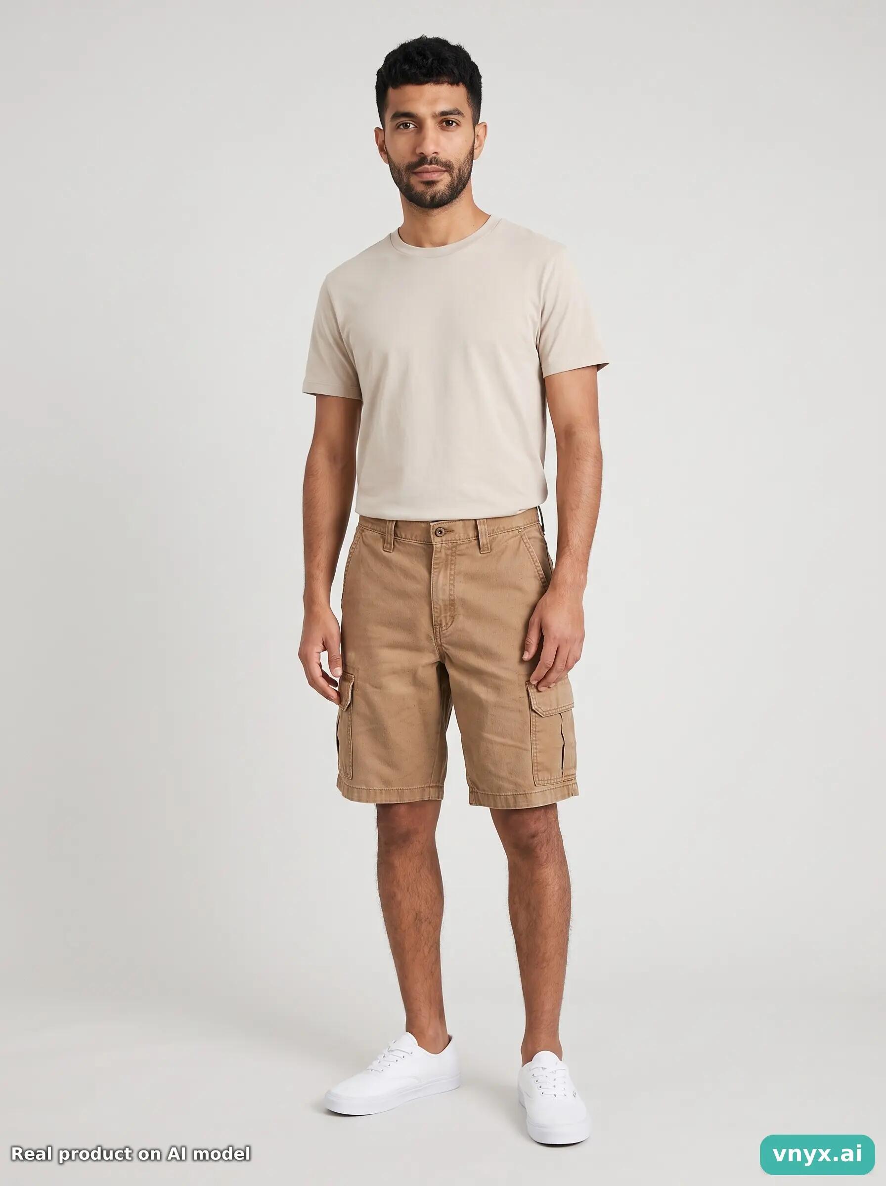 Second Life - Vintage Dickies Khaki Shorts Men 34 3/6
