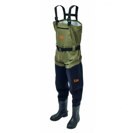 Waders respirants hybrides Daiwa avec bottes 45/46