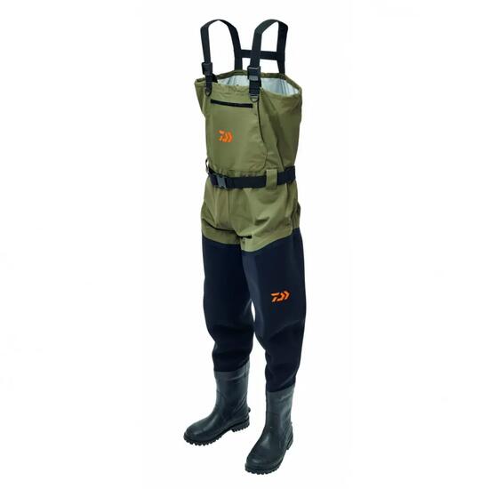 Waders respirants hybrides Daiwa avec bottes 45/46