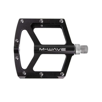 Pédales de vélo M-Wave Freedom SL finition titane