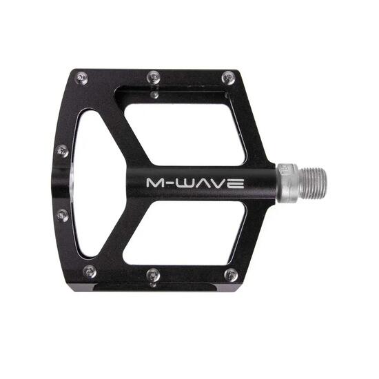 Pédales de vélo M-Wave Freedom SL finition titane