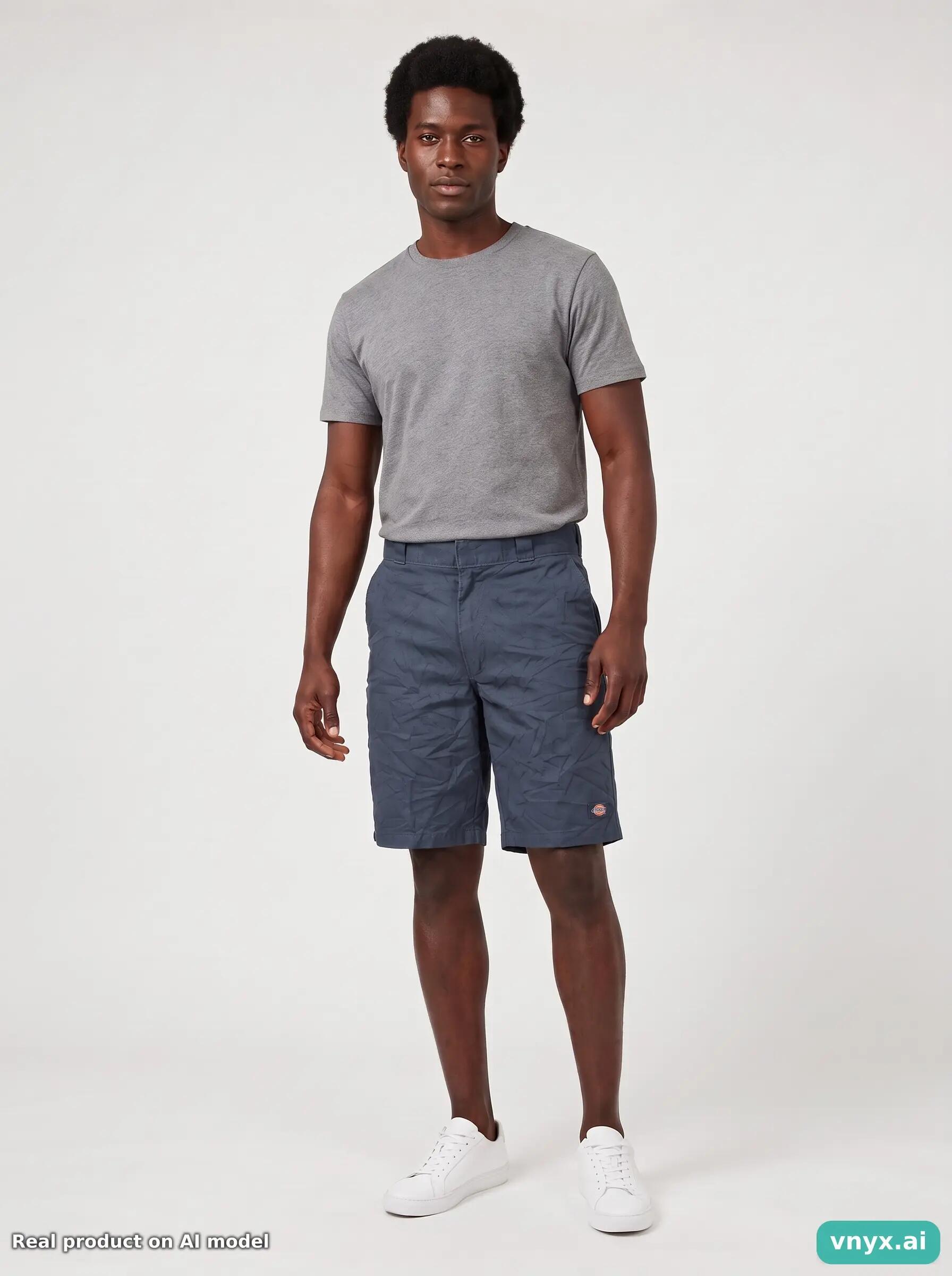 Second Life - Vintage Dickies Navy Shorts Men W38 L30 5/6