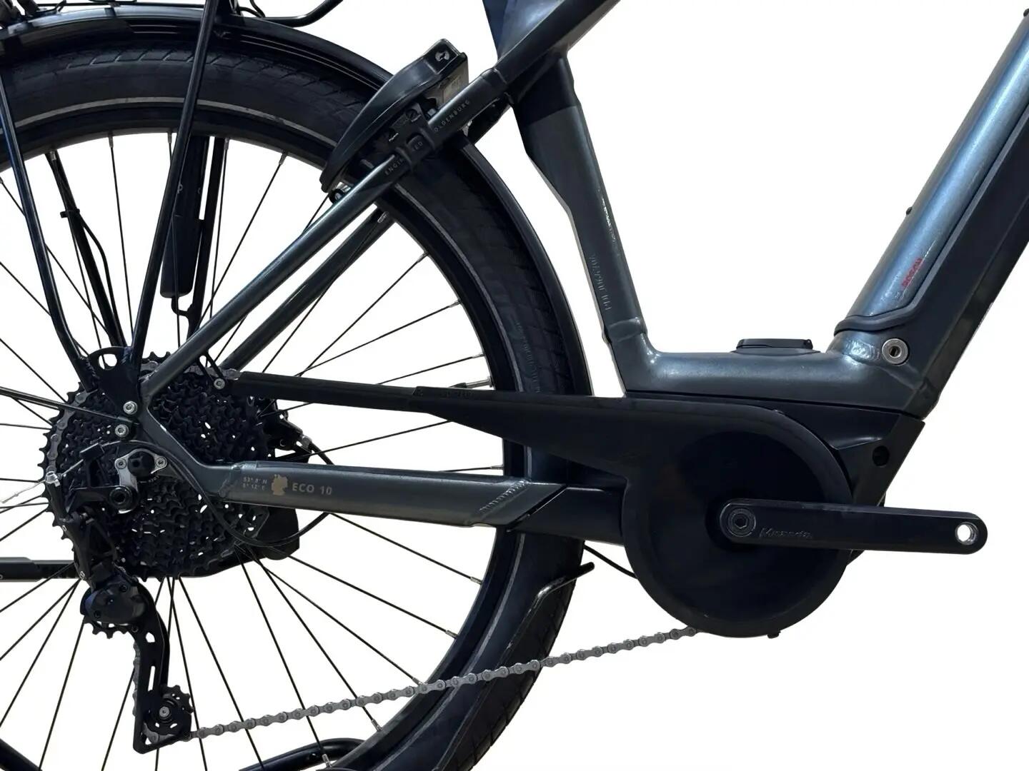 Segunda Vida - bicicleta eléctrica Kreidler ECO 10 Microshift XCD- Como nuevo 12/14