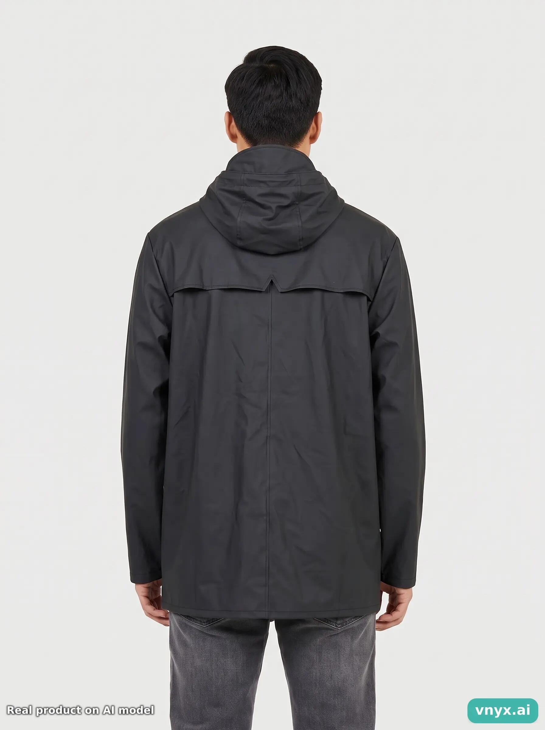 Second Life - Vintage RAINS Dark Navy Outdoor Jacket Men M 4/5