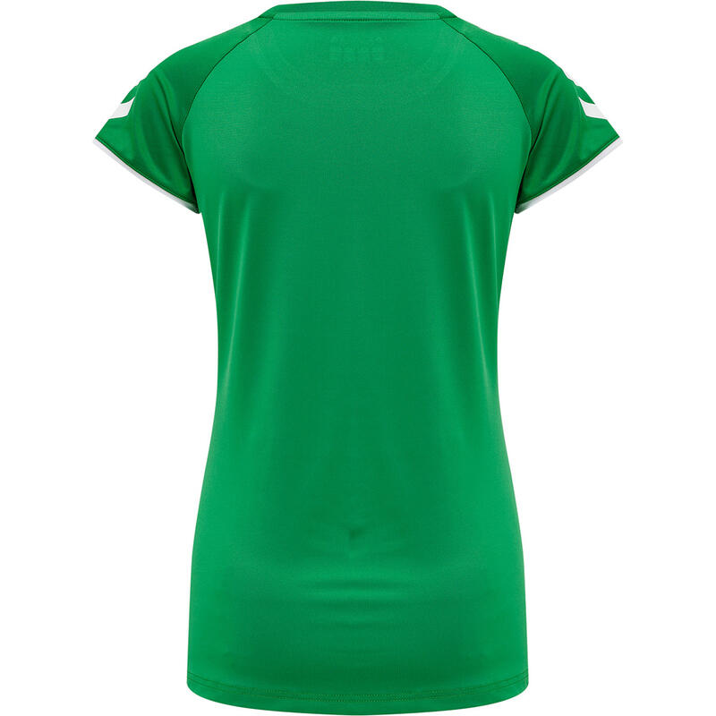 Camiseta Hmlcore Vóleibol Mujer Elástico Transpirable De Secado Rápido Hummel