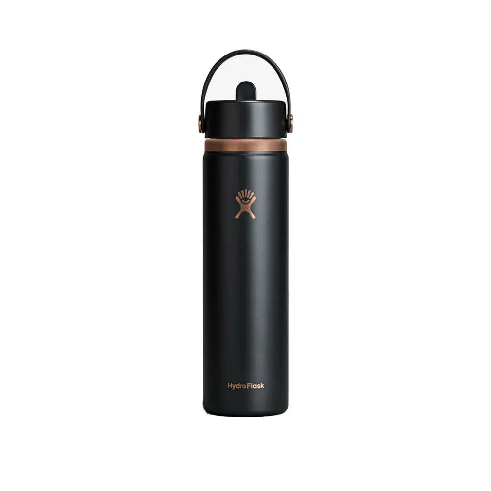 Isolierflasche Hydro Flask mit großem Deckel und Strohhalm 2/2