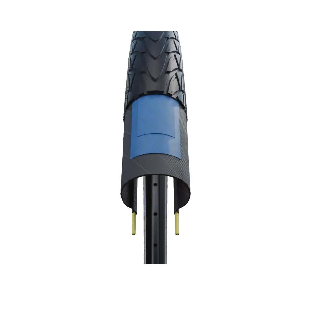 Pneu de bicicleta Schwalbe Marathon Racer Prata 5/6