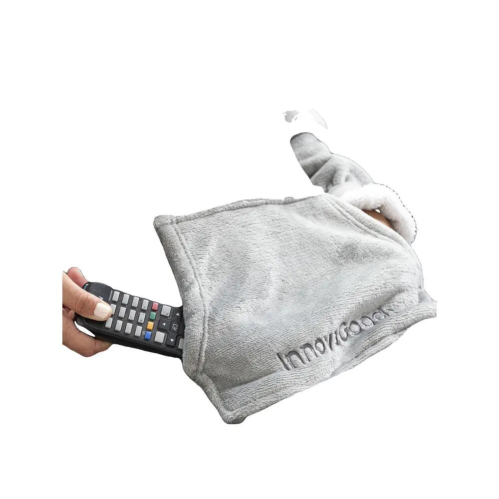 Sweat-shirt à capuche InnovaGoods em polaire oversize Cinza/Branco 8/10