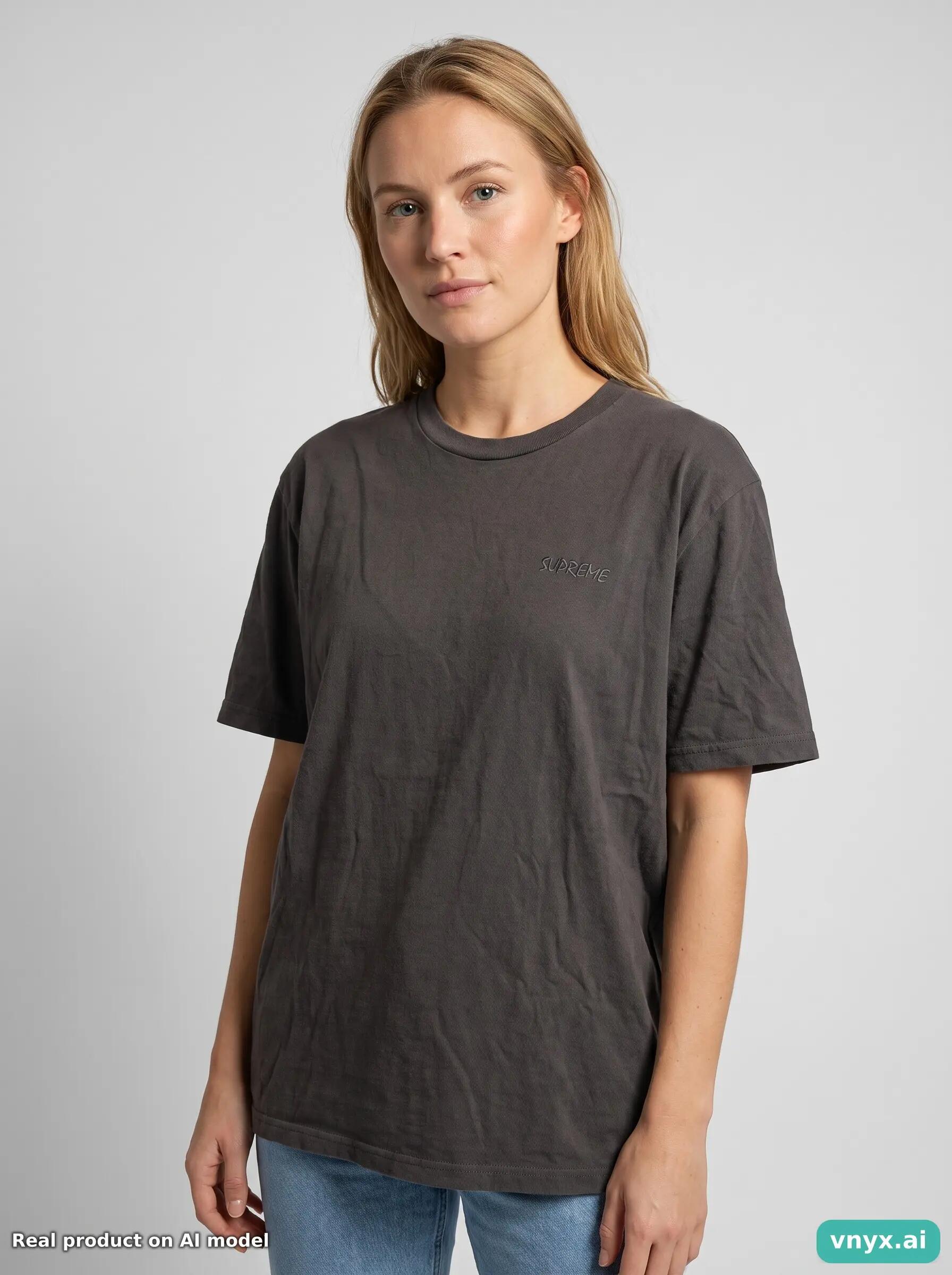 Second Life - Supreme T-Shirt in Black size L 5/5