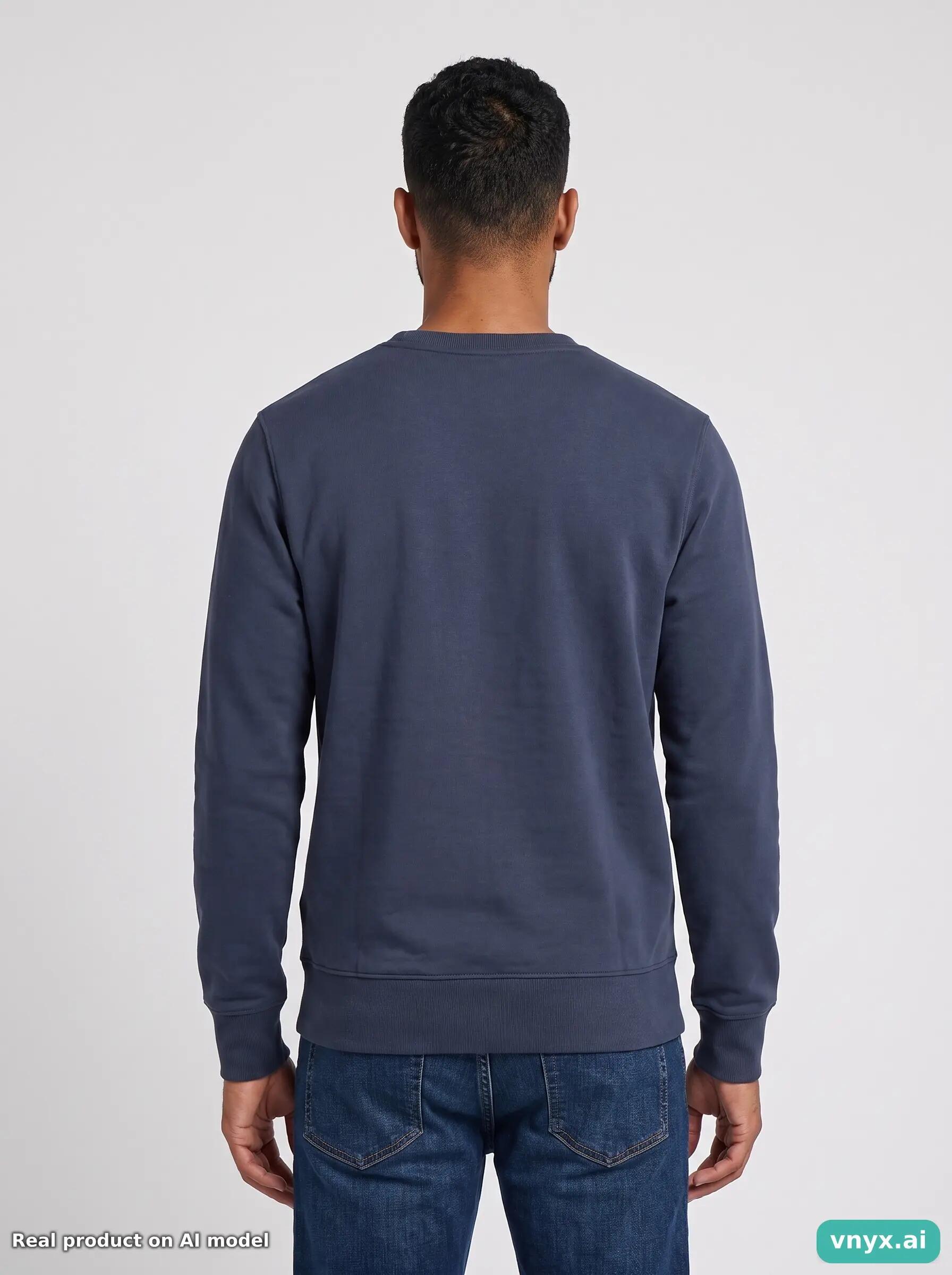 Second Life - Vintage Gant Navy Sweatshirt Men M 2/5