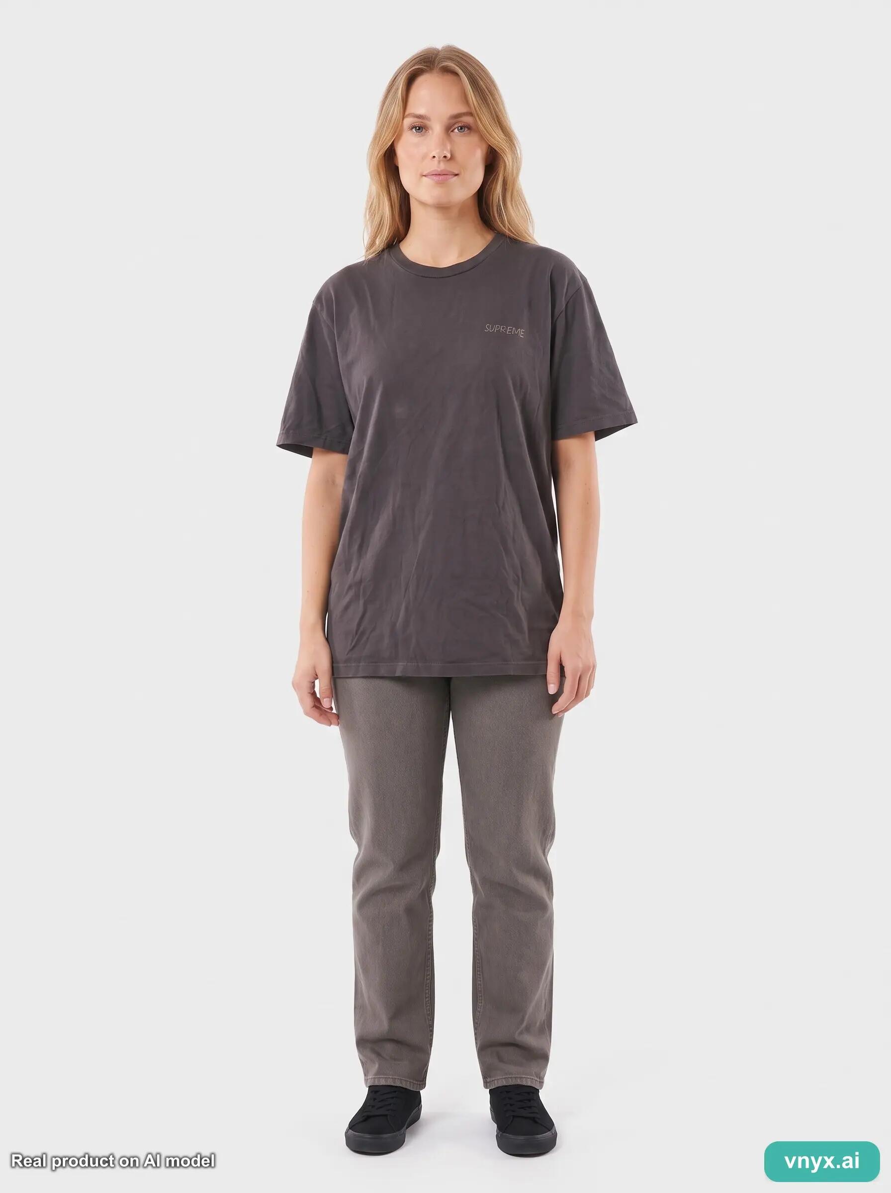 Second Life - Supreme T-Shirt in Black size L 3/5