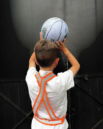 Das Sichtbarkeitsgeschirr für Kinder