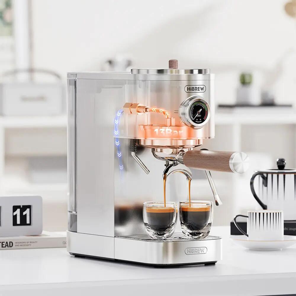 Hibrew H13 halfautomatische koffiemachine, 20 bar druk 2/14