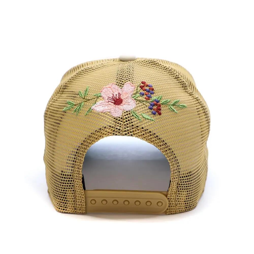 Cappellino Uomo New Era NBA Flower Trucker Boston Celtics Bianco/Verde 4/4
