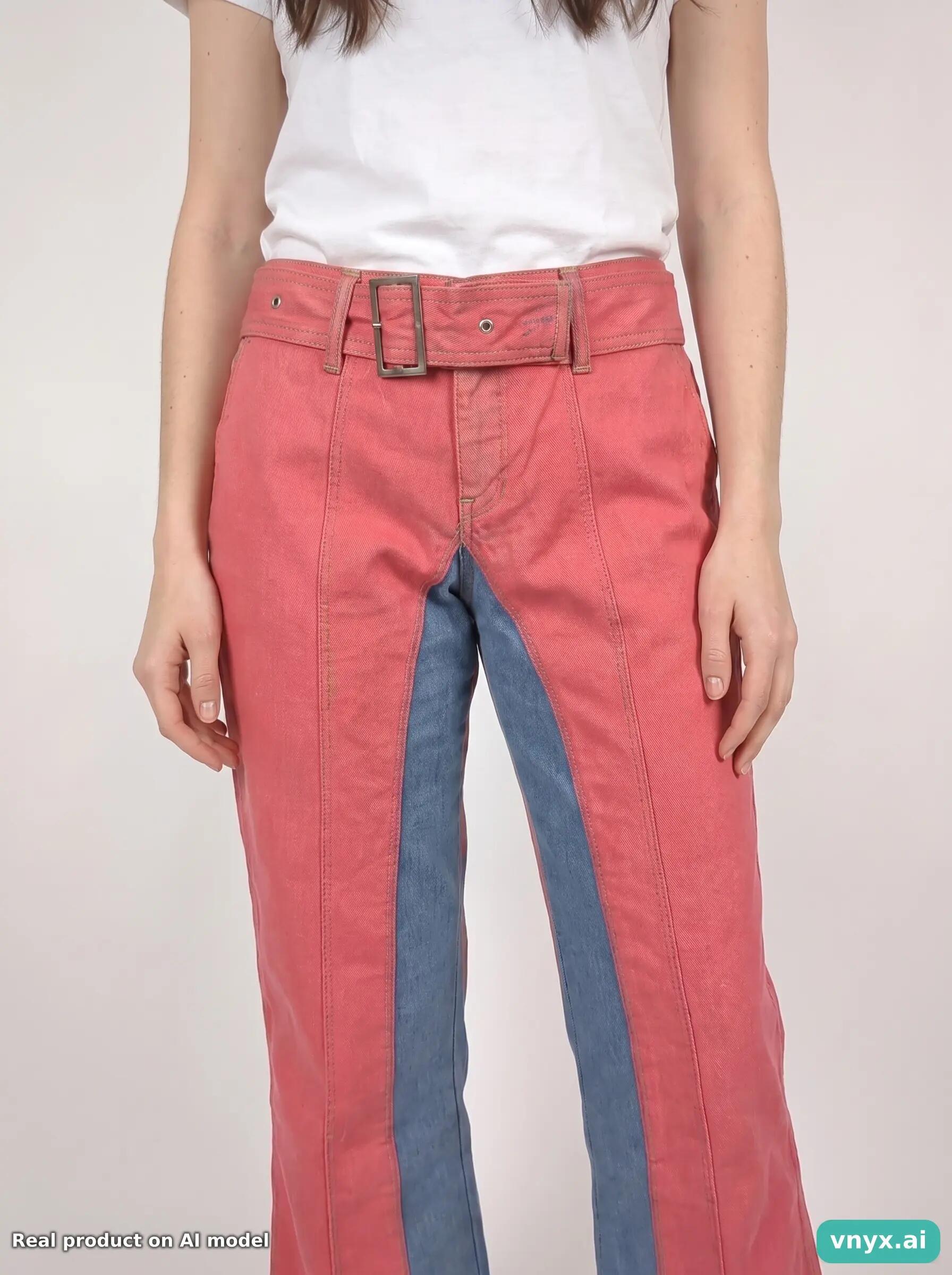 Second Life - Vintage Diesel Red Jeans Women 28 5/5