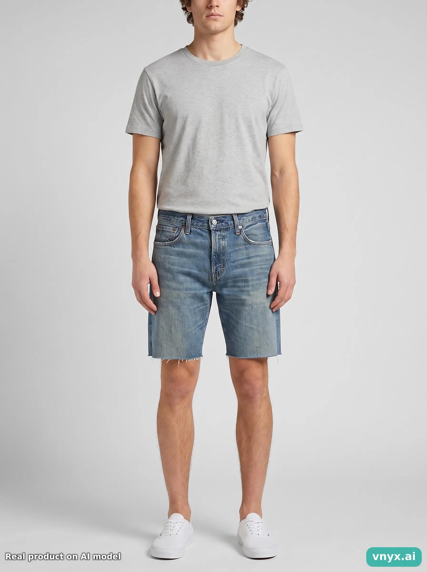 Second Life - Vintage Levis Light Blue Shorts Men 33 3/6