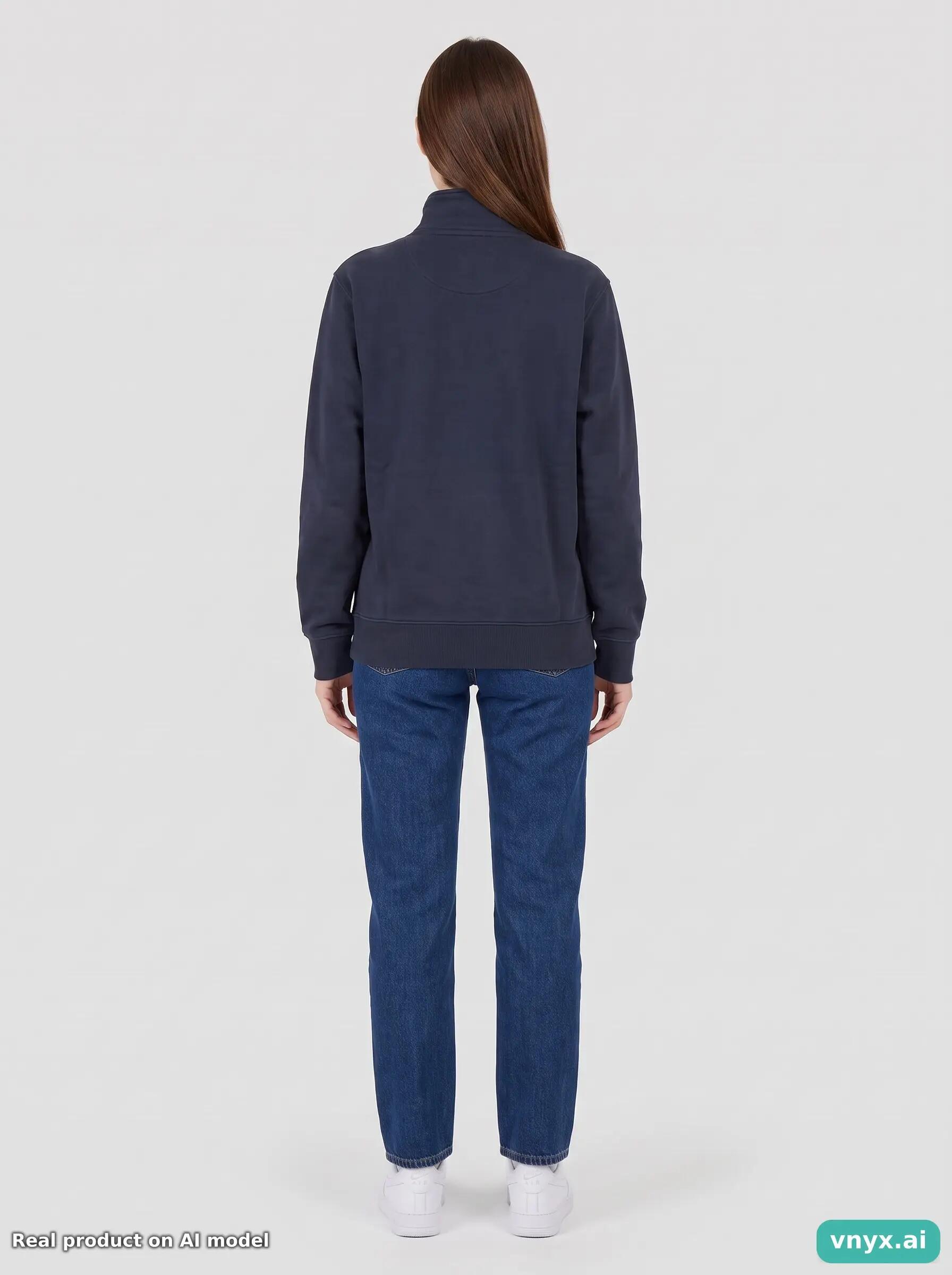 Second Life - Carhartt Sweatshirt in Navy Blue size W22 4/5