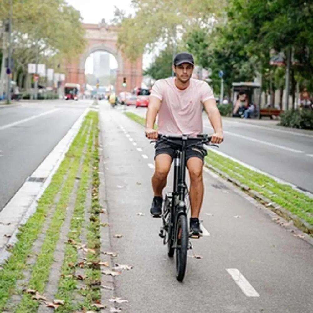 Bicicleta elétrica dobrável para adultos Sonder: pneu de 20", bateria 48V 10Ah 4/8