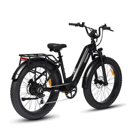 Vélo de ville électrique BODYWEL D9, moteur 750W, 720Wh, 26-inch