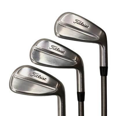 Titleist t250 gen 4 ijzerset / 5-pw+aw / flex regular / steelfiber