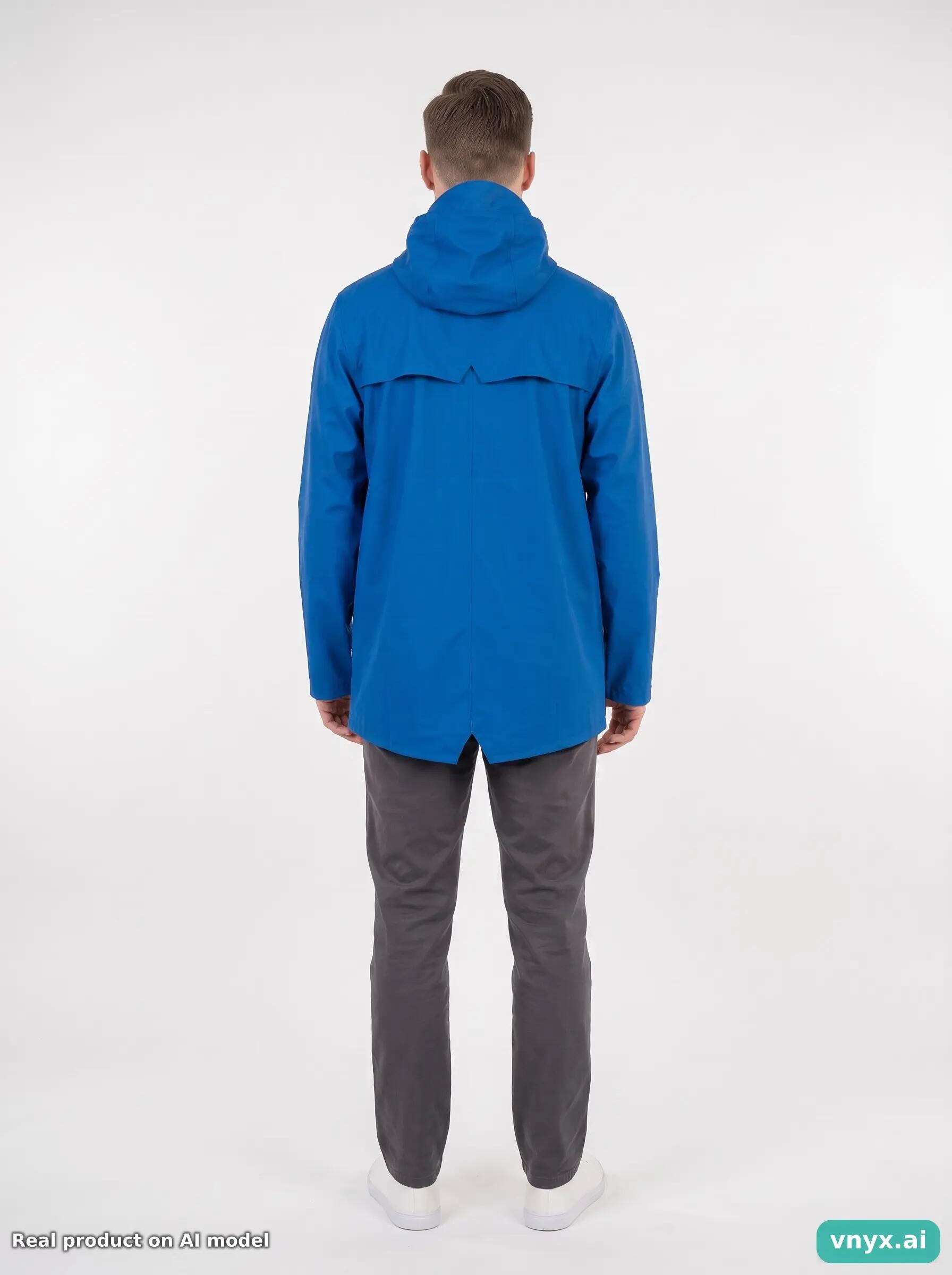 Second Life - Vintage RAINS Blue Outdoor Jacket Men S 4/5