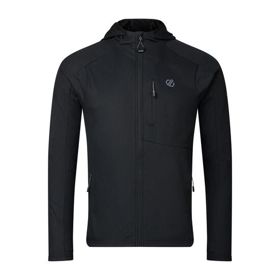 Veste De Sport Extensible À Capuche Homme (Noir)