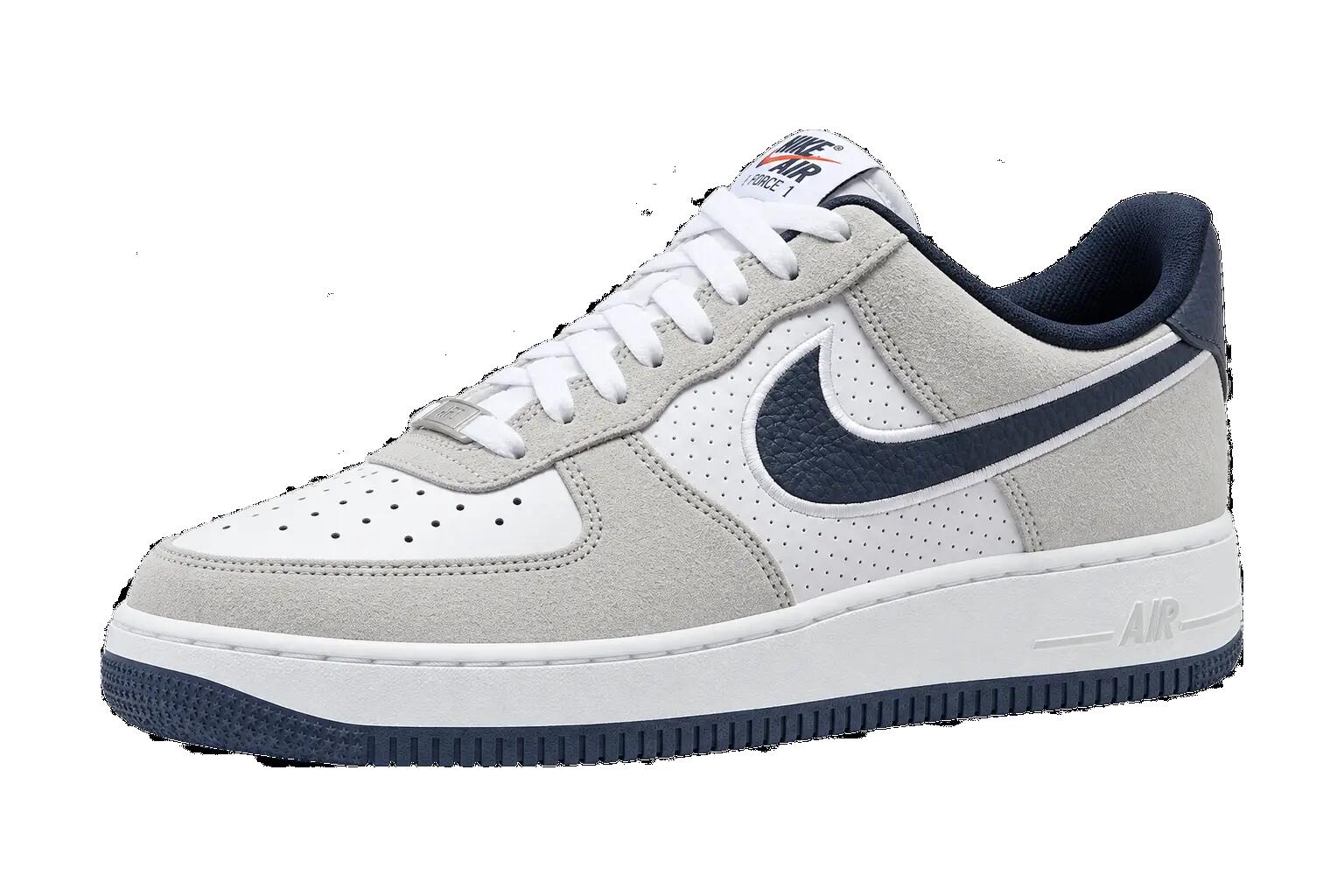 Uomo - Sneaker - Nike Air Force 1 ’07 LV8 - ossidiana, bianco 1/1