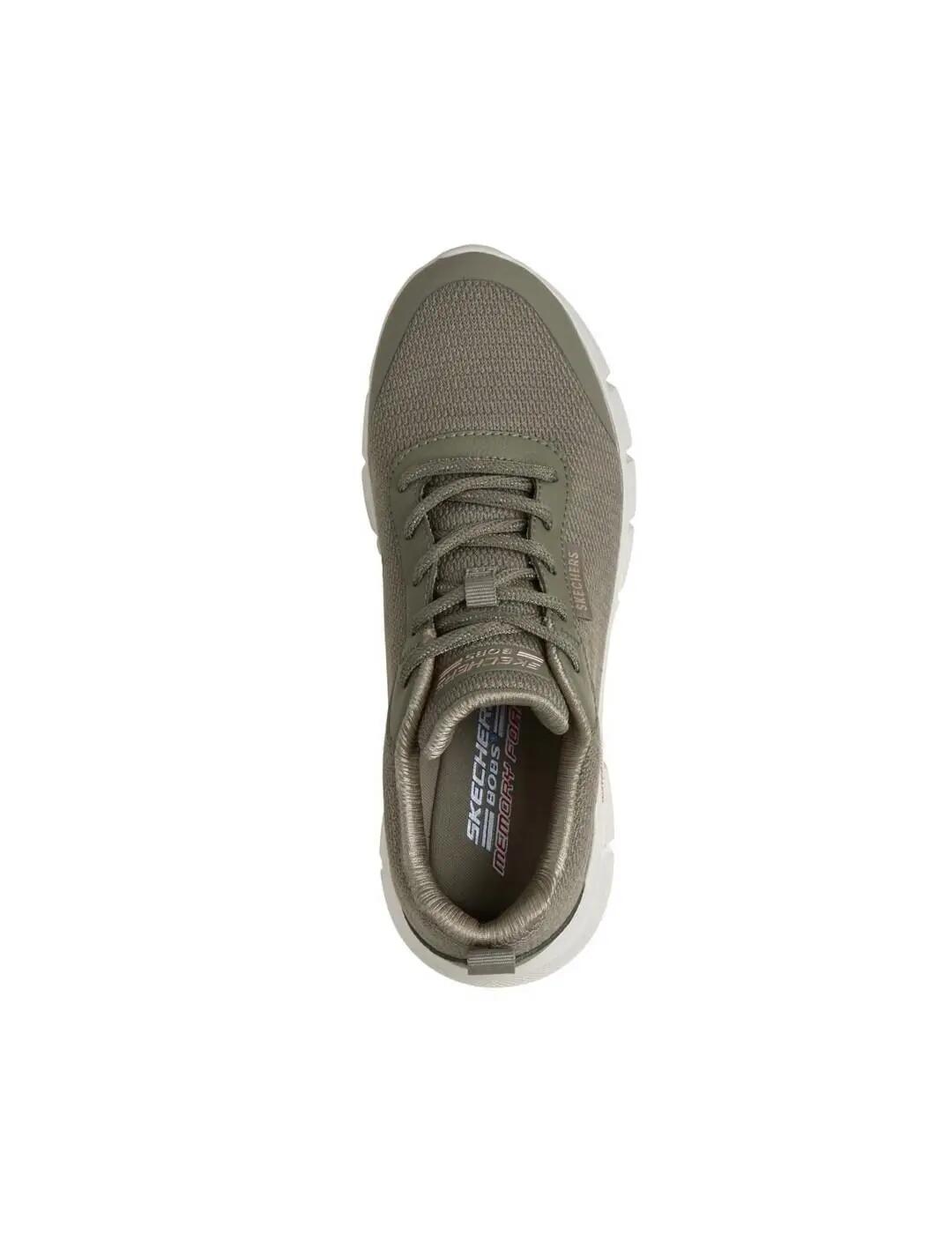 Zapatillas para Mujer Skechers Waterproof bobs b flex Verde 4/5