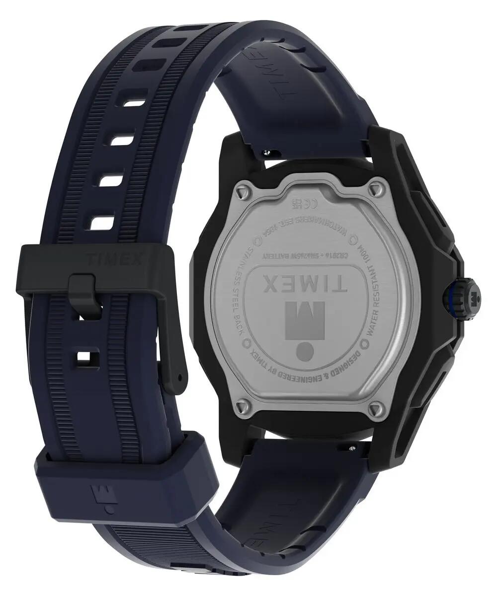 Timex Analog Digital Uhr Blau/Schwarz TW5M74100 4/6
