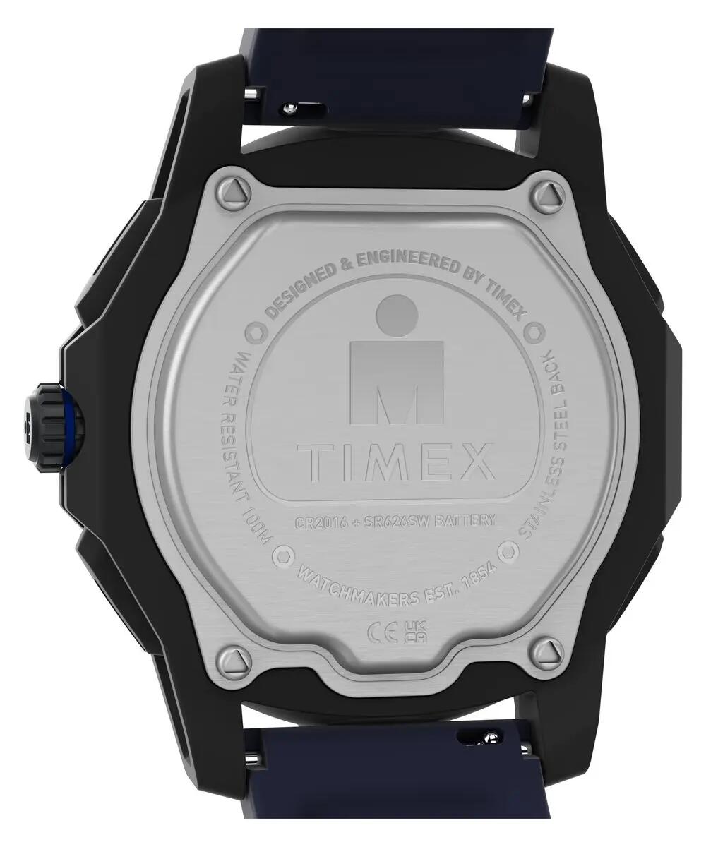 Timex Analog Digital Uhr Blau/Schwarz TW5M74100 3/6
