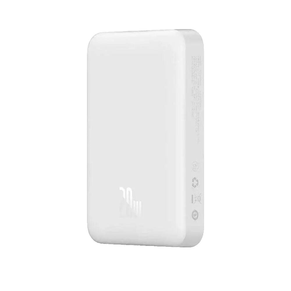 Powerbank Baseus Magnetico Mini 10000mAh Bianco 3/3