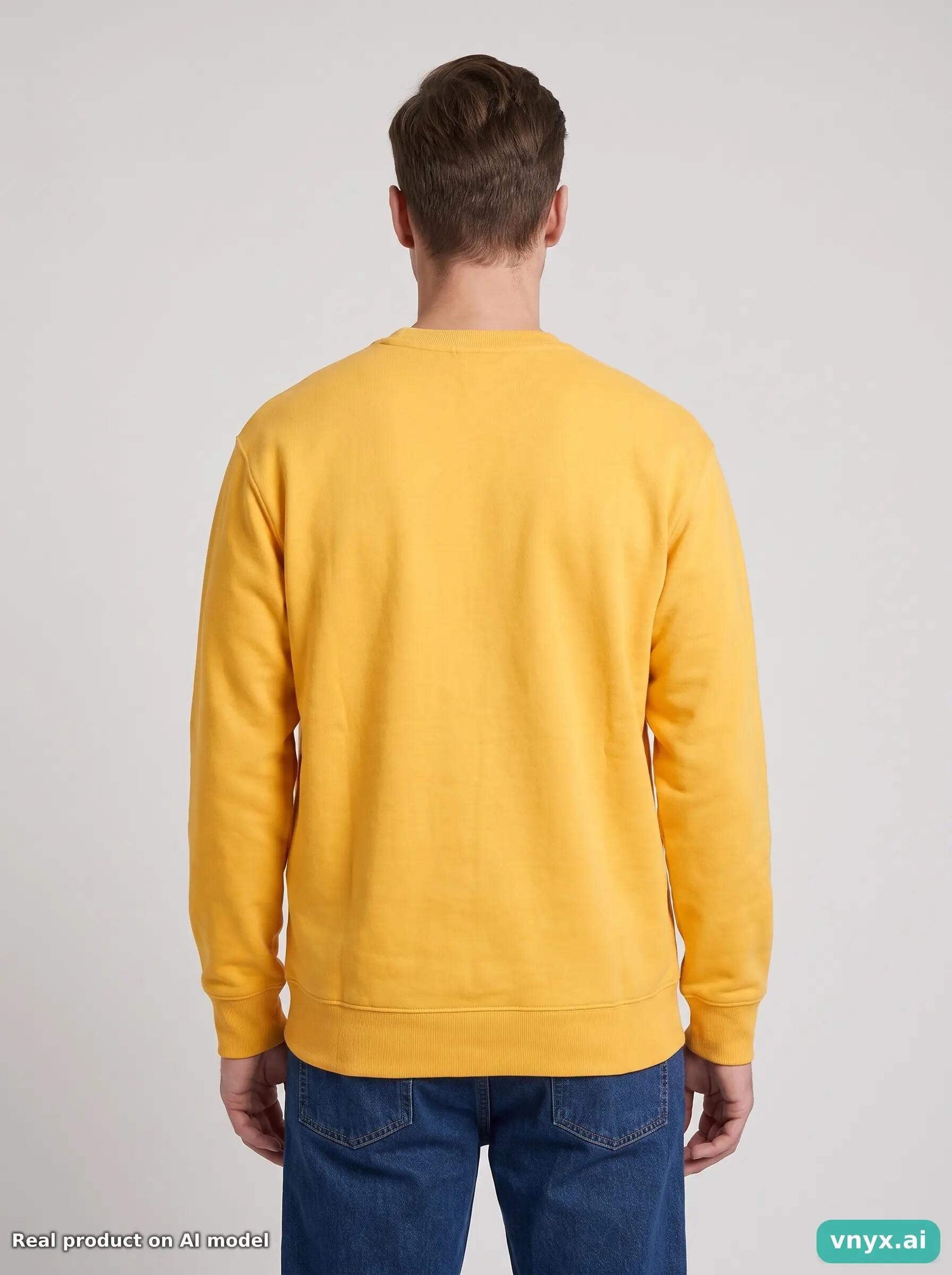 Second Life - Vintage Carhartt Orange Sweatshirt Men M 2/5
