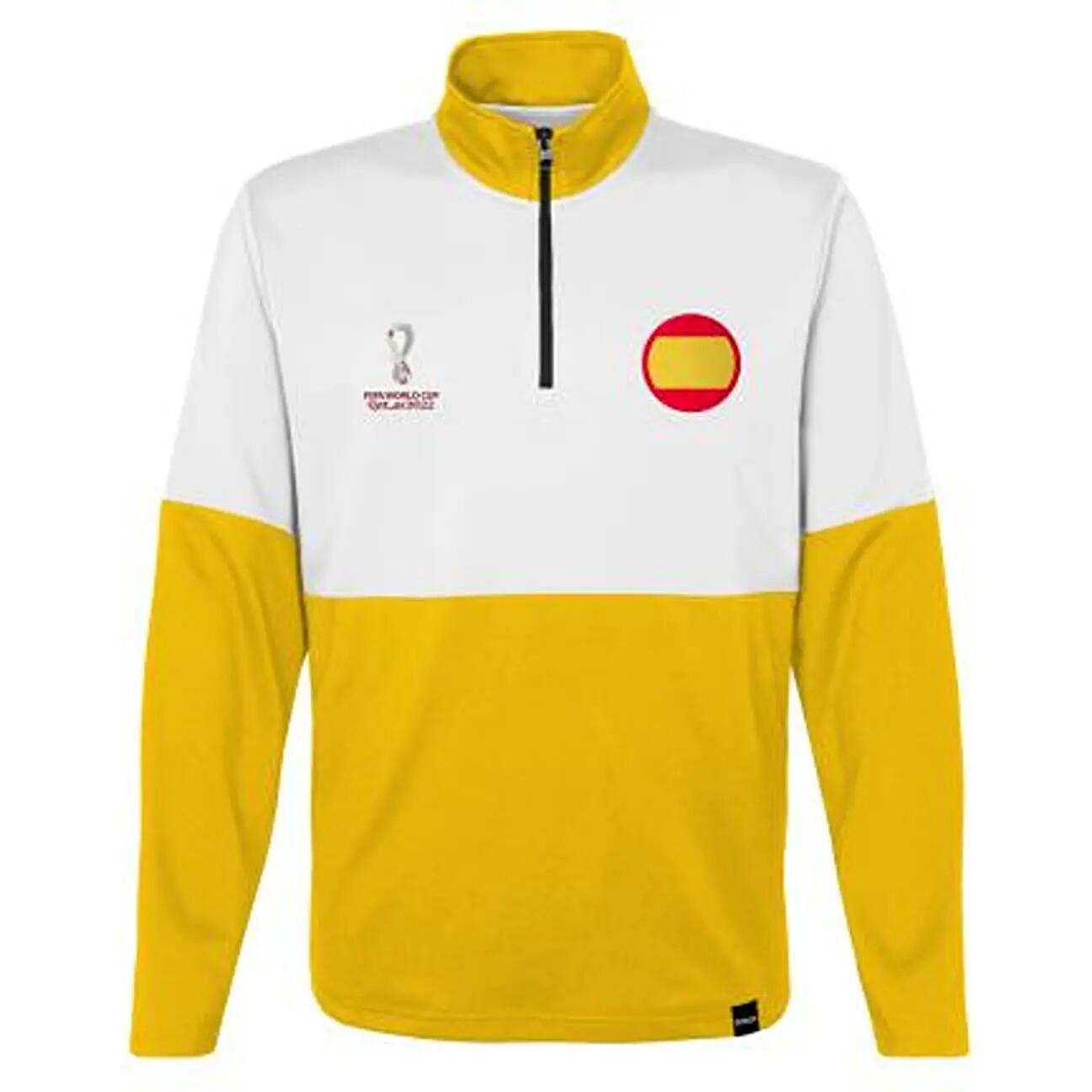 OUTERSTUFF Fifa Country 1/4 Zip Senior Pullover England yellow 10/13