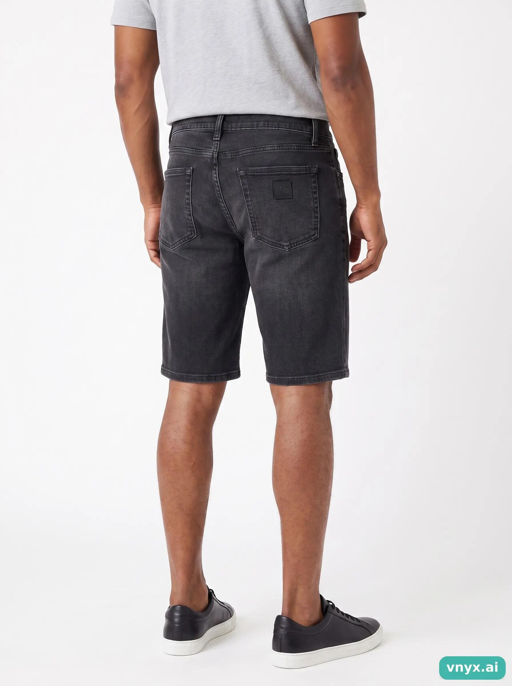 Second Life - Vintage Carhartt Dark Denim Shorts Men 33 2/5