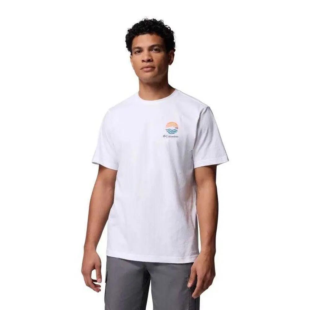 Tricou Drumeții În Natură Columbia Columbia Kettle River Bărbați