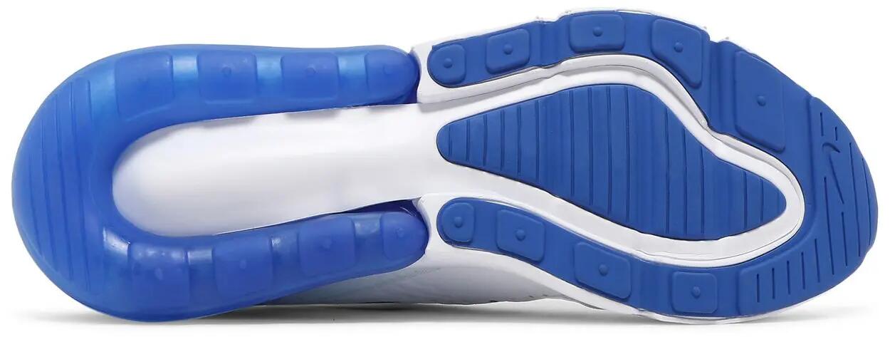 Baskets lifestyle pour hommes - Nike Air Max 270 - Blanc, Bleu Royal - EU 41 3/5