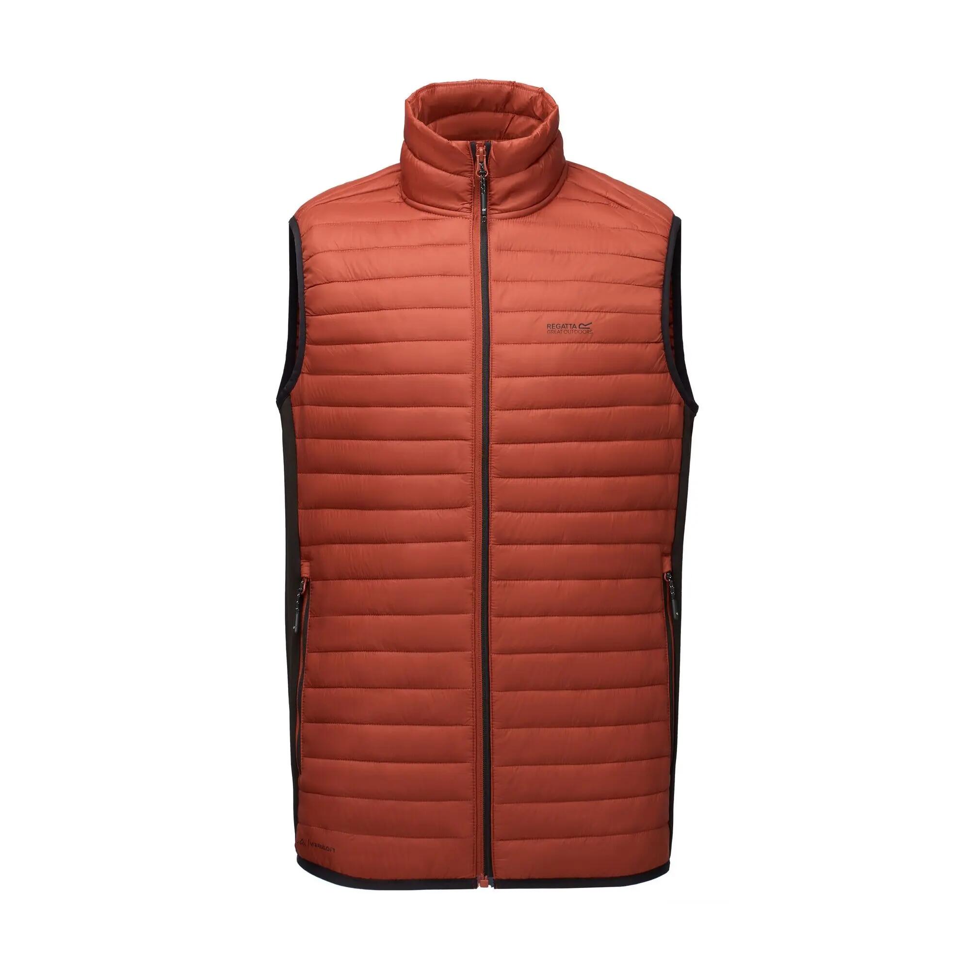Giacca Imbottita Uomo Regatta Andreson Hybrid Henné Bruciato Nero 2/7