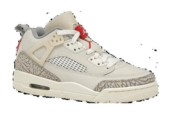 Baskets enfant low-top Air Jordan Spizike blanches