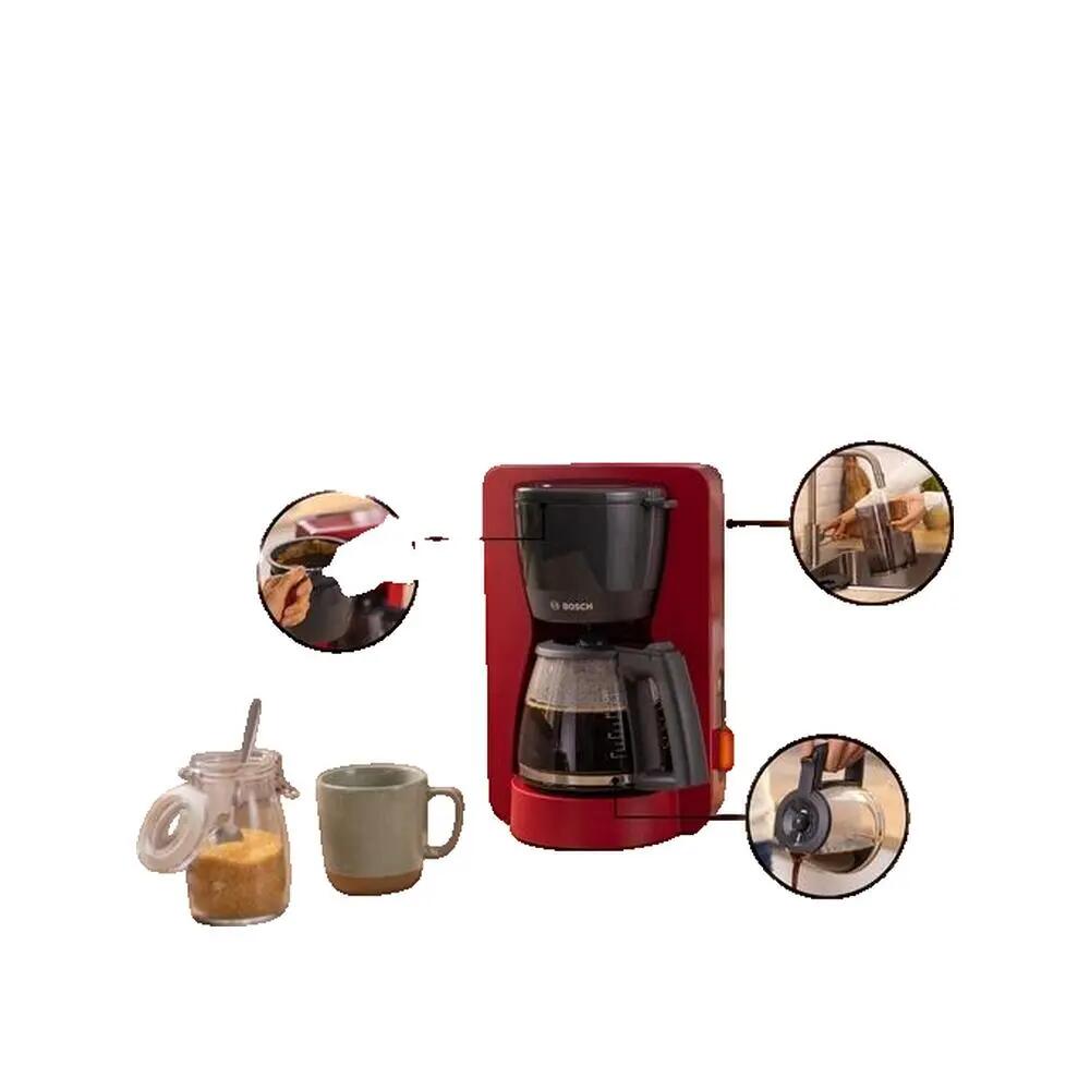 Cafetière à filtre Bosch TKA3M134 Rouge 3/3