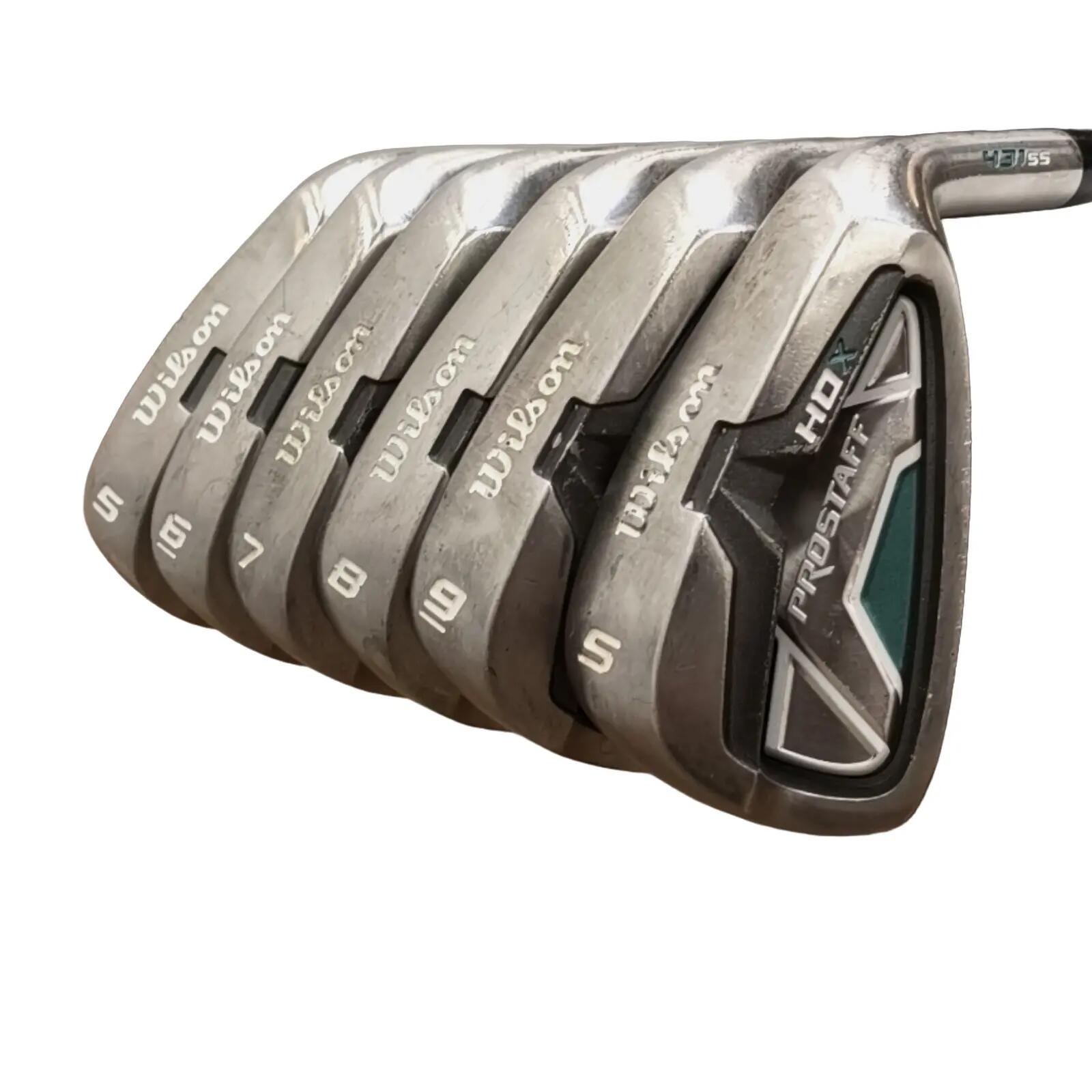 Wilson Prostaff HDX Série de fers / 5-9i+SW / Flex Ladies / Graphite 3/7
