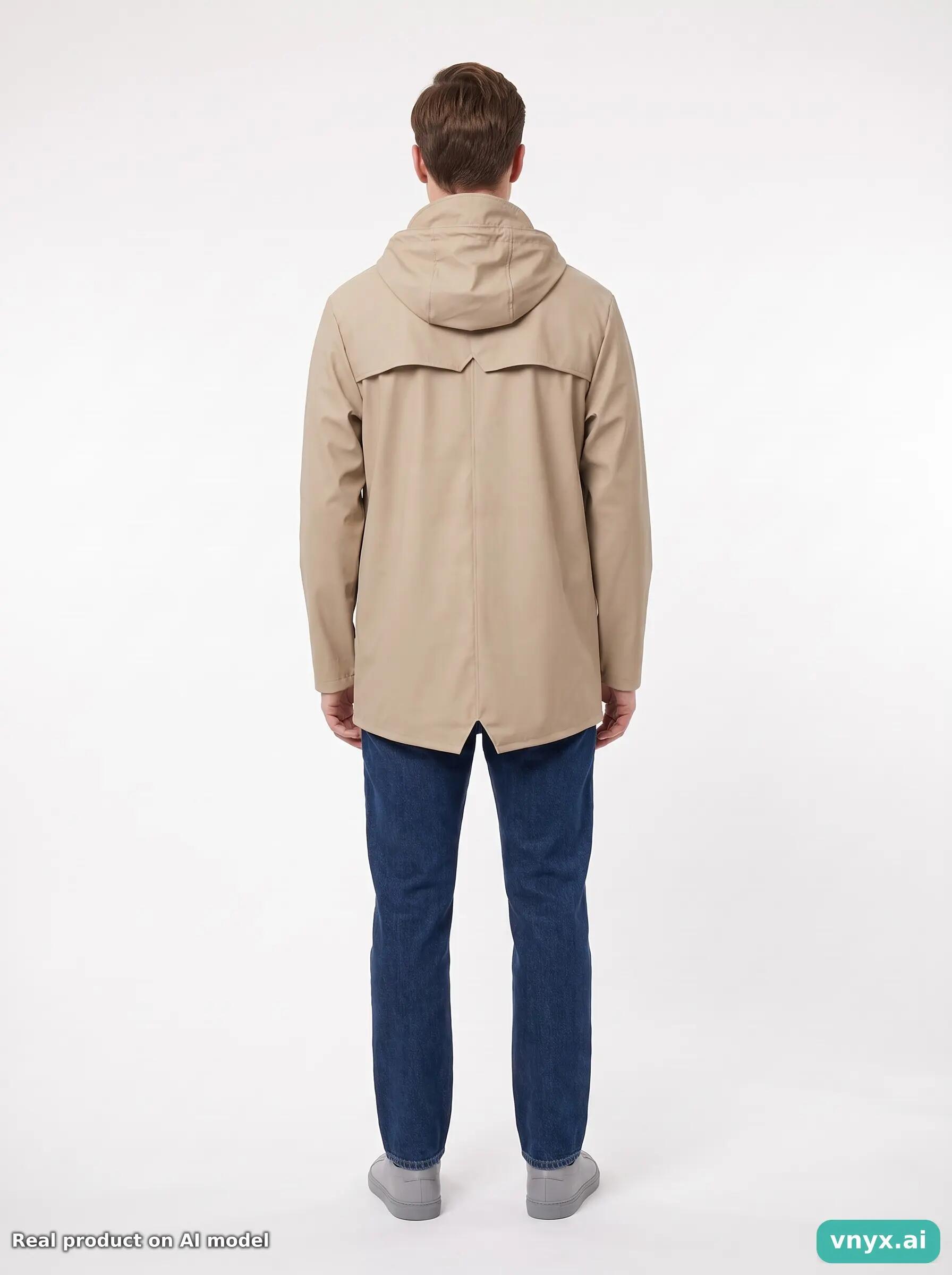 Second Life - Vintage RAINS Beige Outdoor Jacket Men XS 4/5
