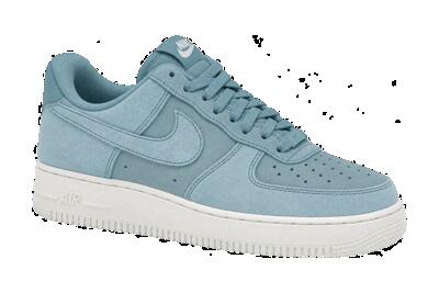 Dames - sneaker - lowtop, denim - nike air force 1 '07 denim - turquoise