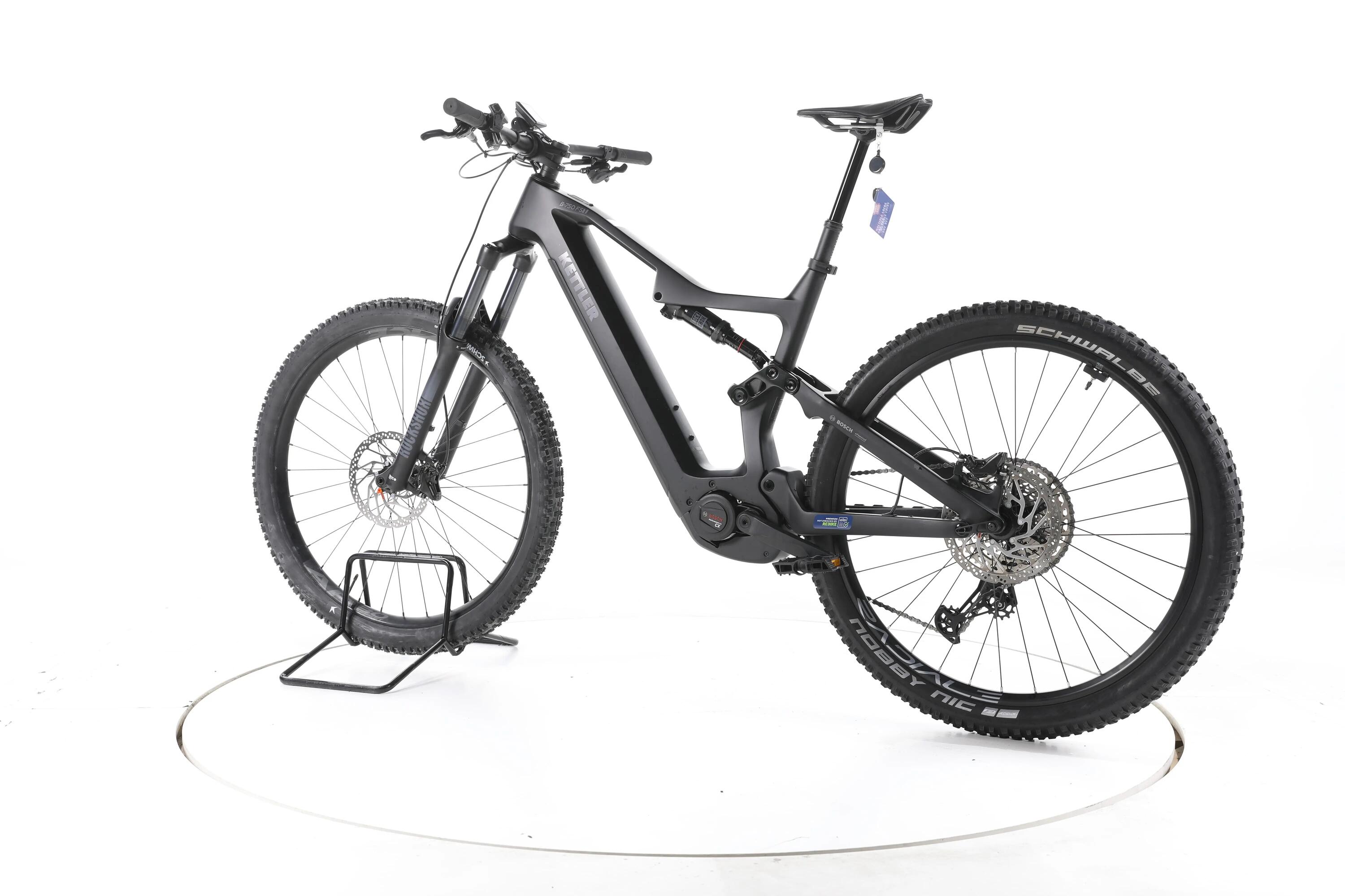 Second Life - Kettler B-750 FS2 E-Bike Fully Carbon - Bardzo dobry stan 7/7