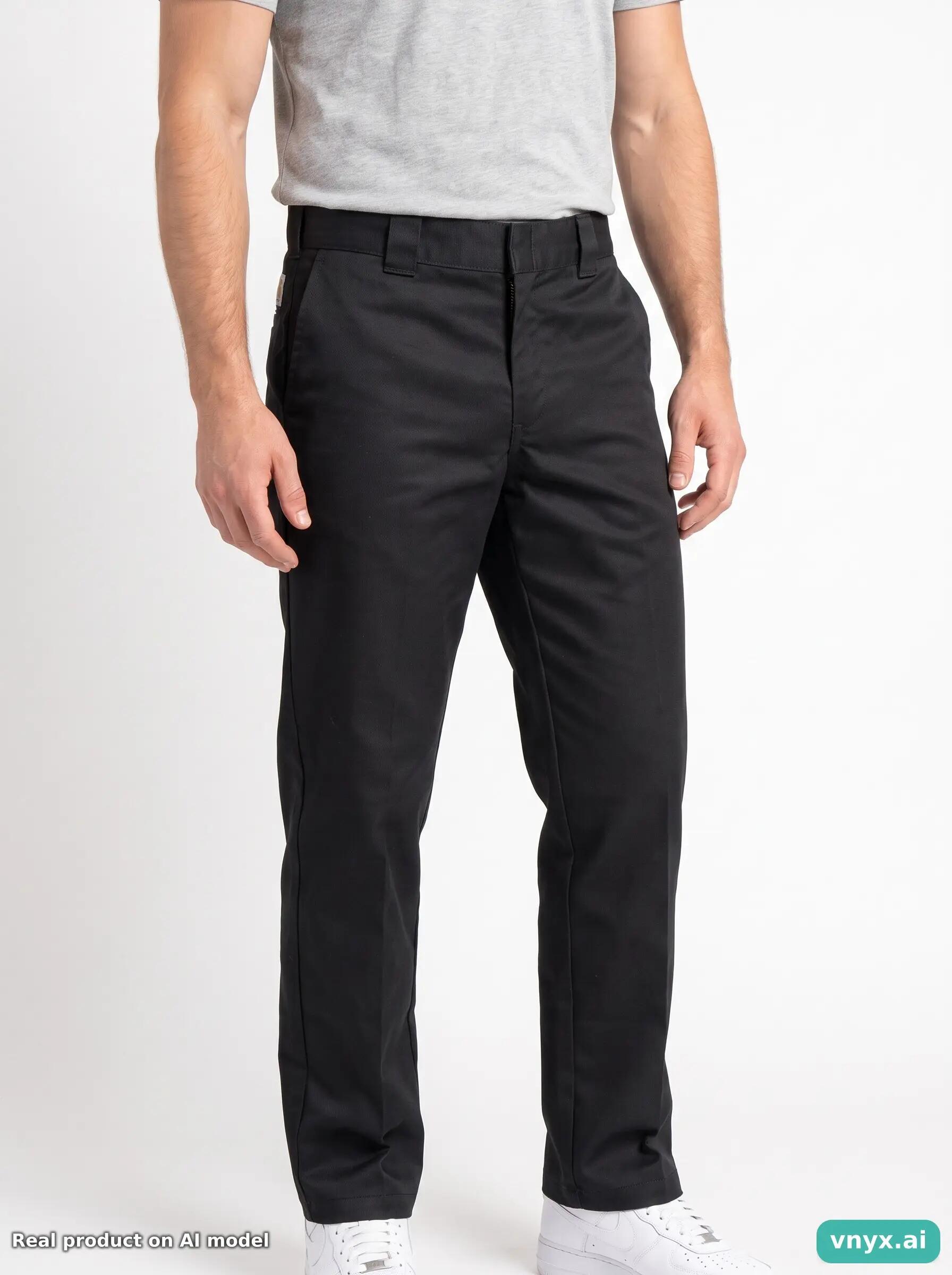 Second Life - Carhartt Black Trousers Men 32 L32 5/5