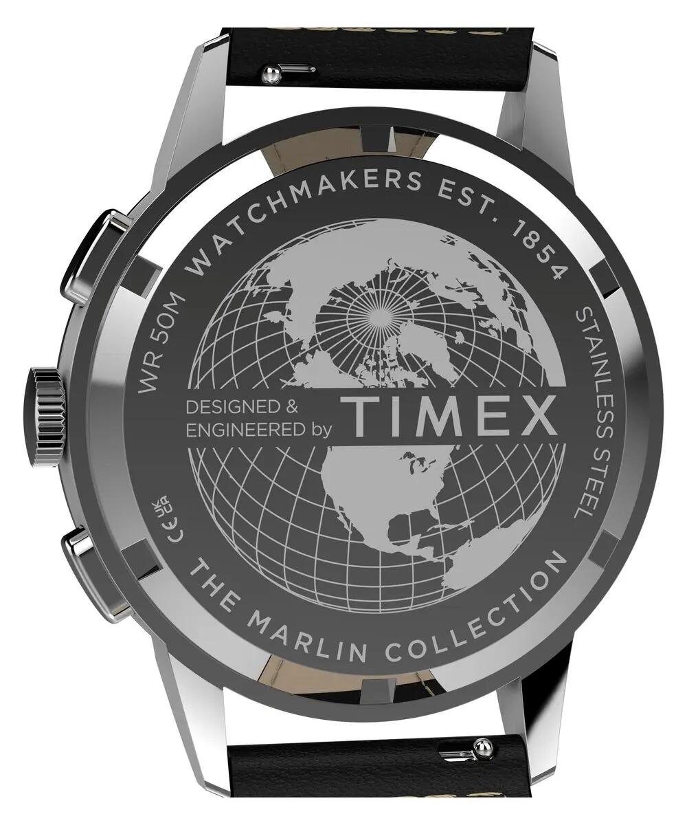 Timex Chronograph Uhr Schwarz/Silber TW6A01200 3/6
